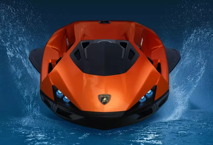 Seabob SE63 for Lamborghini – The Supercar of the Sea, a partnership of icons